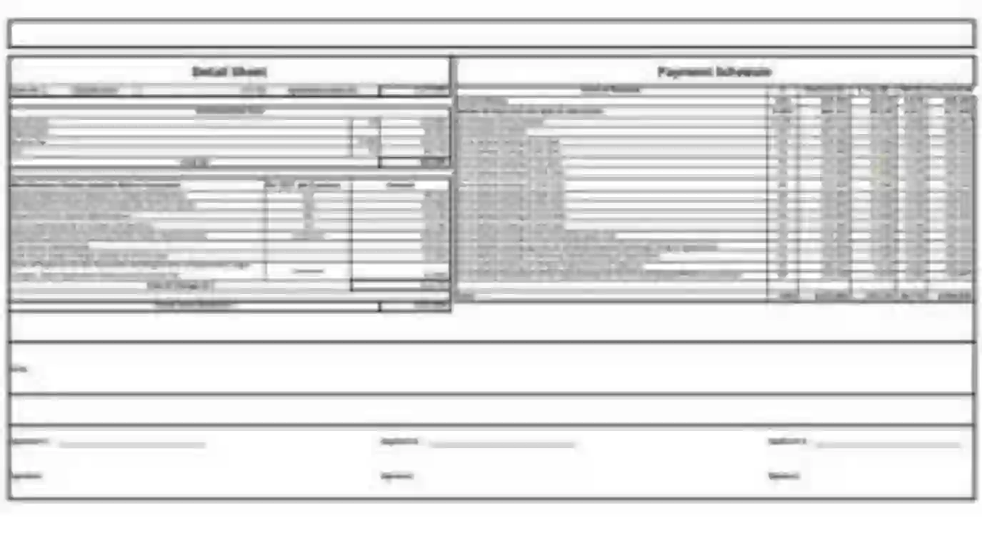 Garden Trails, Mira Road — sample cost sheet and payment schedule